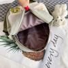 Bolsa pequena de lona mulheres crossbody bolsa de ombro leve 2021 novo verão fresco bonito estudante bolsa de telefone móvel