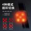 Luz trasera para bicicleta, resistente al agua, para uso nocturno en bicicleta de montaña, luz de advertencia, accesorios para equipos de carretera, luz trasera para coche LED345