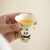 Taza con Aroma a Flor de Panda Pintada a Mano Cerámica para el Hogar Juego de Té Kung Fu Taza de Té Personal para Niñas como Recuerdos