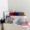 Bolso de Bufanda de Seda Lujo Ligero 2026 Principios de Primavera Cruzado Versátil Bordado Pesado Bolso Lady Dior Bolso de Mano Bolso Cuadrado Pequeño Bolso de Hombro Texturizado
