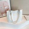 Bolso de Gran Capacidad Nuevo 2024 para Mujer Verano Combinable de Alta Gama Bolso de Hombro Tejido Popular Popular Bolso Tote para Viajes