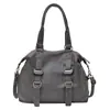 Bolso Retro Nuevo para Mujer 2026, Bolso de Hombro Cruzado de Gran Capacidad, Bolso Tote de Cuero Suave de Color Sólido, Bolso de Mano para Viajes Diarios