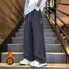 Pantalones Impermeables Color Dopamina para Exteriores Cuatro Estaciones Pantalones de Montañismo Marca de Moda para Hombre Decoración con Cremallera Pierna Recta Casual Hombre