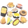 Tamaño Grande - Canasta de Pan Pintada Tostada Accesorios de Resina Pegamento Crema Imán para Refrigerador DIY Caja de Almacenamiento Llavero Venta al por Mayor