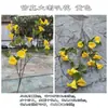 Nueva Gloria de la Mañana Artificial Comercio Exterior Gloria de la Mañana Grande Estilo Jardín Boda Hogar Floral Decoración Suave Flores Falsas Mayoreo