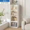 Gabinete pequeño de almacenamiento Gabinete de almacenamiento de pared para sala de estar, dormitorio con puerta Gabinete de pared pequeño y estrecho Estante de almacenamiento de piso