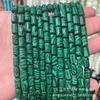 Cuentas cilíndricas de ágata de ojo de tigre de 6 x 10 mm, cuentas sueltas para pulseras, accesorios para manualidades