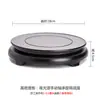 Base de Soporte para Adorno Madera Maciza Wenwan Nogal Soporte para Tetera Quemador de Incienso Artesanías Base para Jarrón de Piedra Maceta Marco de Madera
