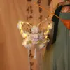 Lanterna Portátil Estilo Antigo Flor de Osmanthus Lua Borboleta Pode Iluminar o Festival do Meio Outono Festival das Lanternas Adereços de Foto no Décimo Quinto Dia do Primeiro Mês