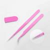Pinzas especiales para macarrones, herramienta manual para hacer pegatinas, para tarjetas adhesivas, pinza pequeña carnosa