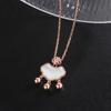 Collar de seguridad con cierre de plata esterlina s999 Difeng para mujer, estilo chino, colgante de campana de la suerte, cadena para suéter estilo frío