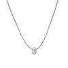 Collar Minimalista Coreano con Colgante de Gota de Agua y Cordón Ajustable, Gargantilla Simple y Versátil, Colgante de Diseño Único de Nicho para Mujeres