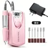 Modelo Mejorado 101 Pulidor de Uñas, Pulidor de Uñas Recargable de Gran Capacidad, Herramienta Eléctrica para Pulir la Superficie de las Uñas y Remover Esmalte