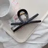 Nuevo Clip para el Cabello X Bow de Primavera y Verano 13.5cm, Pasador de Gama Alta, Pinza de Tiburón Clásica de Color Sólido, Accesorio para el Cabello