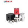 Tuerca Hexagonal de Aleación de Aluminio Caja de Mano Conector de Tablero Acrílico Bloque Tapa de Tornillo Tuerca Hexagonal Cuadrada de Acero Inoxidable Tapa