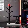 Estante con forma de pulpo con asa, soporte universal para control de juegos PS5/Xbox, accesorio creativo de escritorio para juegos