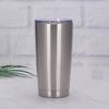 Copo de Carro 20oz Transfronteiriço 304 Aço Inoxidável de Camada Dupla Copo de Cerveja Copo de Água Conservação Fria Copo de Gelo Oem Copo Térmico