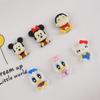 Venda quente Q versão pato novo animal resina patch caso do telefone brincos crianças acessórios para o cabelo DIY acessórios mouse cartoon