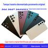 Para Samsung s22ultra original desmontagem tampa traseira s22 bateria tampa s22 5g telefone móvel tampa traseira tela externa de vidro