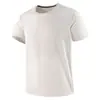 Nova Camiseta de Secagem Rápida, Camiseta de Manga Curta de Seda de Gelo de Secagem Rápida, Manga Curta de Seda de Gelo de Verão, Manga Curta de Gola Redonda, Manga Curta Esportiva, Seda de Gelo