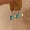 Design de Duas Formas (Frente e Trás), Brincos de Pérolas Cruzadas Transparentes 2025 Nova Moda Popular de Nicho Acessível Luxo Brincos