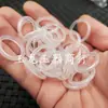 Anillo de Jade Anillo de Calcedonia Blanca Anillo de Ágata Roja Anillo de Tira Fina Anillo Marrón Anillo de Calcedonia Verde Anillo