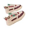 Zapatos Casuales Nuevos de Piel, Tenis para Mujer, Nuevos Zapatos Deportivos de Moda Trendy de Primavera, Zapatos para Correr Resistentes al Desgaste con Suela Gruesa