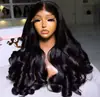 Peluca de Onda Suelta con Frontal 13x4 Peluca de Onda Elástica Cabello Humano