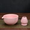 Tigela de matcha para chá matcha, ferramenta para pedido de chá da Dinastia Song, misturador de chá de cerâmica, escova de matcha de bambu japonesa, conjunto de chá