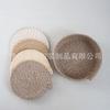 Utensílios de Mesa Estilo Nórdico Jogos Americanos de Gaze de Algodão Bases para Tigelas Porta-Copos Trançados Isolantes Térmicos Bases de Prato Isolantes Térmicos Tapetes Decorativos Tapetes Domésticos Anti-Queimaduras