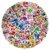 50 Lindos Stickers de Graffiti de Dibujos Animados Super Wings, Funda para Teléfono de Escritorio, Taza de Agua, Cuaderno, Pegatinas de Recompensa para Niños