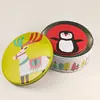 Latas Redondas de Hojalata Personalizadas por el Fabricante, Cajas de Lata para Galletas, Latas para Empaque de Alimentos, Latas Metálicas para Dulces y Snacks