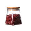 Os fabricantes fornecem latas seladas de lugar Tianyuan latas seladas de vidro de tampa de bambu latas de grãos de borosilicato latas mão rápida TikTok quente