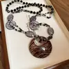 Collar de Conchas Acrílicas de Colores Transfronterizo Europeo y Americano Diseño de Nicho Cadena para Clavícula Joyería de Moda Exagerada para Mujeres