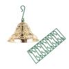 Decoraciones navideñas ganchos pequeños de plástico en forma de S accesorios para árbol de Navidad ganchos pequeños herramientas de diseño de lugar 10 piezas de ganchos