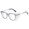 Gafas de Estilo Nuevo Marco Redondo Tr90 Gafas para Baño Gafas Anti-Polen Gafas Anti-Luz Azul Gafas Planas Gafas de Seguridad Protectoras Anti-Vaho