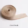 Cinta de Yute, Hilo de Pescador de Lino, Cinta Trenzada de Cuerda de Cáñamo, Cuerda de Cáñamo Hecha a Mano para Manualidades, Cinturón de Cáñamo, Rollos de 10.1 m