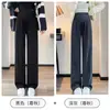 Pantalones de Maternidad Jq Jingqi para Otoño e Invierno 2026, Pantalones Anchos Nuevos, No Aprietan la Barriga, Adecuados para Mujeres Embarazadas Petites