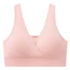 Sutiã Cruzado Sem Costura Zeriluna, Roupa Íntima Estilo Regata Sem Aro, Lingerie Sem Costura Confortável e Amiga da Pele