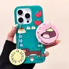 Cachorro Lindo Fresa Adecuado para Funda de Teléfono Móvil Iphone16Promax Apple 15 Soporte Magnético 14Pro/13 Duro