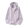 Chaqueta de Hilo de Nylon Personalizado Estilo Nuevo Sensación Fresca de Seda de Hielo Ropa de Protección Solar para Mujer Verano Transpirable Ropa de Protección Solar Anti-UV para Hombre