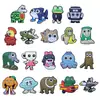 Venta directa del fabricante: Accesorios para Zapatos de Cocodrilo Shanhaijing Extranjeros, Amuletos para Zapatos de Material Espeso de PVC, Hebillas para Zapatos DIY, Accesorios para Zapatos