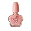 Traje de esmalte de uñas de dibujos animados esmalte de uñas para despegar niña cinco venenos insípido guardería compartir esmalte de uñas al por mayor