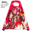 Capa Infantil de Halloween Spider-Man Capitán América Iron Man Hulk Wolverine Capa Disfraz