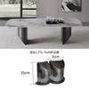 Pés de Mesa de Aço Inoxidável para Sala de Estar Estrutura de Mesa de Jantar de Ferro Forjado Conjunto de Mesa de Jantar Mesa Lateral Pés de Mesa de Lazer em Ardósia Ferragens Base Pés