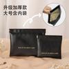 Bolsa de almacenamiento de metralla bolsa de almacenamiento automática con cierre para audífonos con cable monedero de PU mini portátil para labial cosméticos