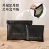 Bolsa de Almacenamiento Auto-Cerrable con Banda Elástica de PU para Cables de Datos y Auriculares, Mini Bolsa Portátil tipo Labial, Billetera