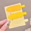 Clip de Cabello Colorido Sin Costuras Dulce y Lindo Clip Lateral para Flequillo de Mujer para Prefacio Clip de Pato Pinza para el Cabello Infantil Adorno para la Cabeza