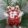 Lin Qiun (Laranja Nan) Bolsa Qixian Artesanal de Celebridade Pingente Mini Ventilador Refletivo Etiqueta de Nome Produto Acabado