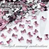 4*6mm Lazo Celebridad de Internet Joyería para Uñas Diamante Plano de Fondo Forma Especial Diamante Portátil para Uñas Recomienda Xiaohongshu Venta al por Mayor